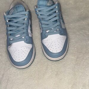 Nike Sky Blue and White Athletic Shoes